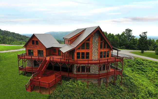 Elk's HIdden Passage Luxury Cabin In North Carolina