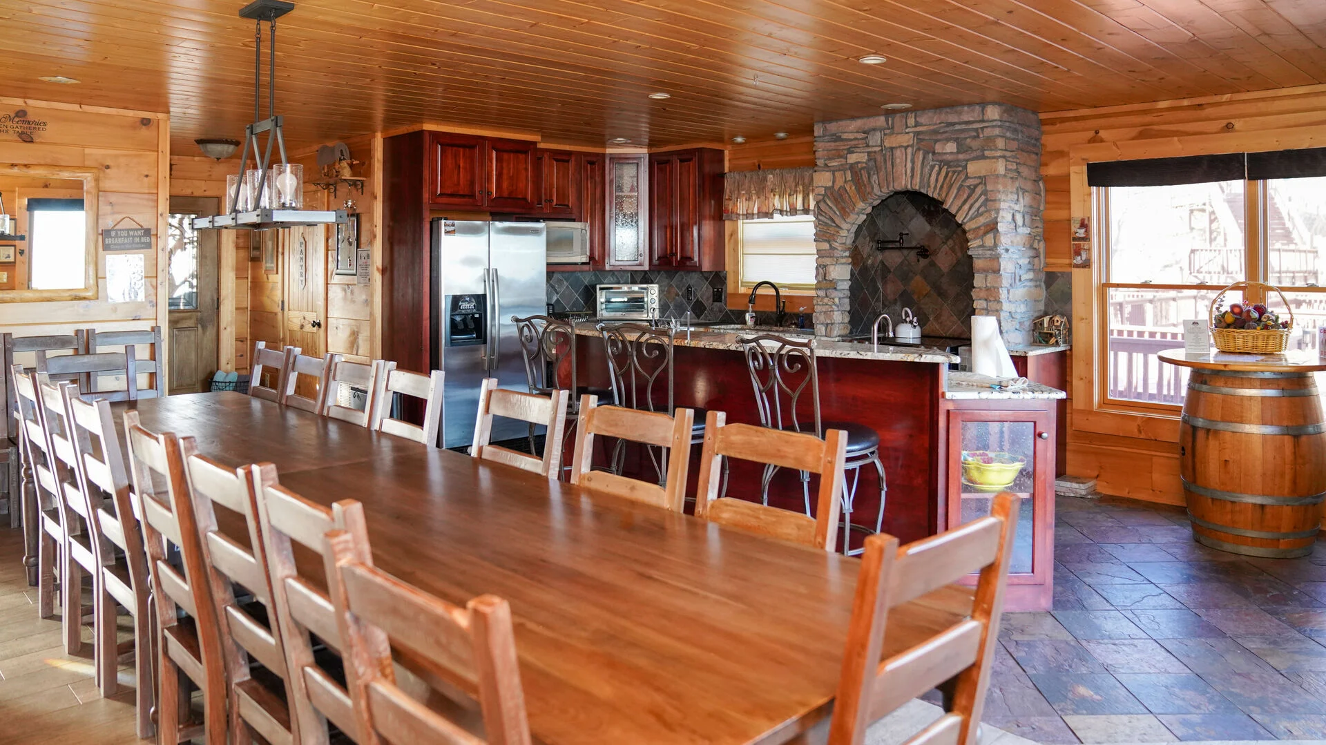 Corporate Retreat Dining